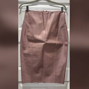 Express Faux Leather Pencil Skirt